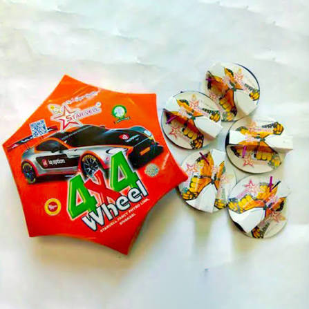 4*4 wheel (5pcs) 1Box