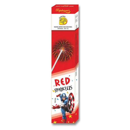 10 cm - Red Sparklers 1Box