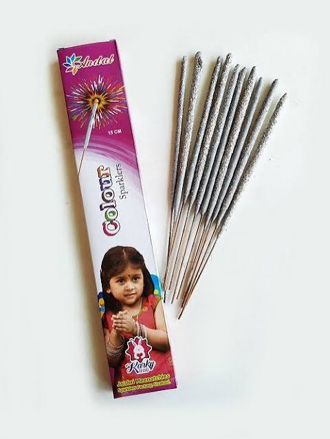 15 cm - Colour Sparklers 1Box